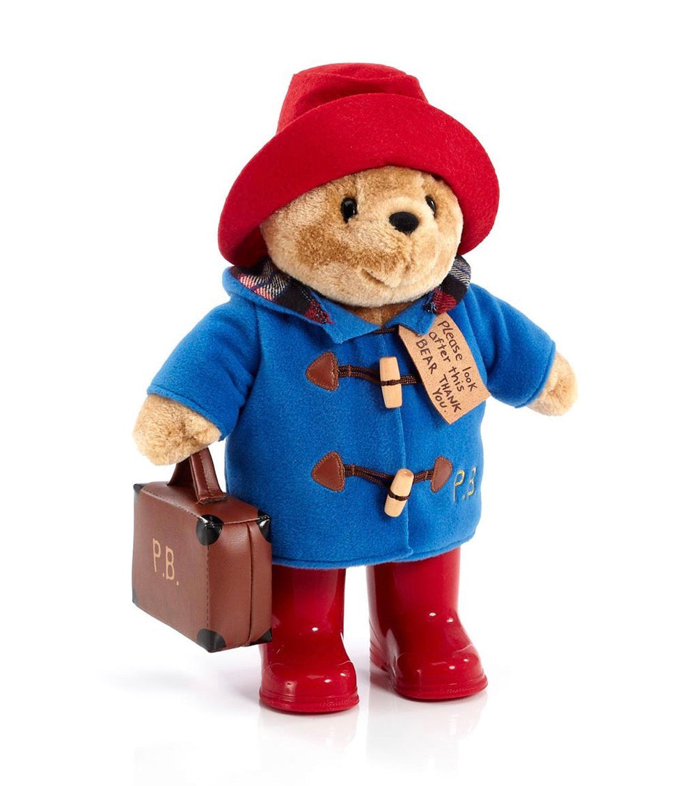 Paddington Bear with Boots & Suitcase